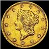 Image 1 : 1853 $1 Liberty Head Gold Dollar CLOSELY UNCIRCULATED