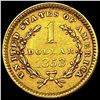 Image 2 : 1853 $1 Liberty Head Gold Dollar CLOSELY UNCIRCULATED