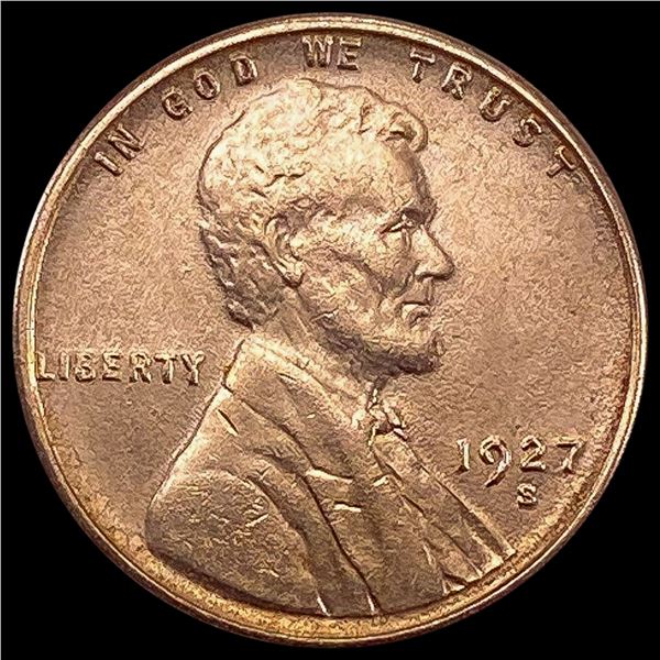 1927-S Lincoln Wheat Cent UNCIRCULATED