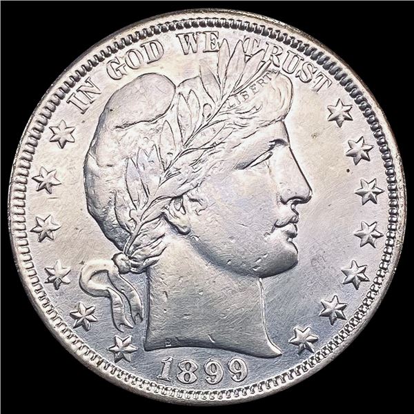 1899-S Barber Half Dollar UNCIRCULATED