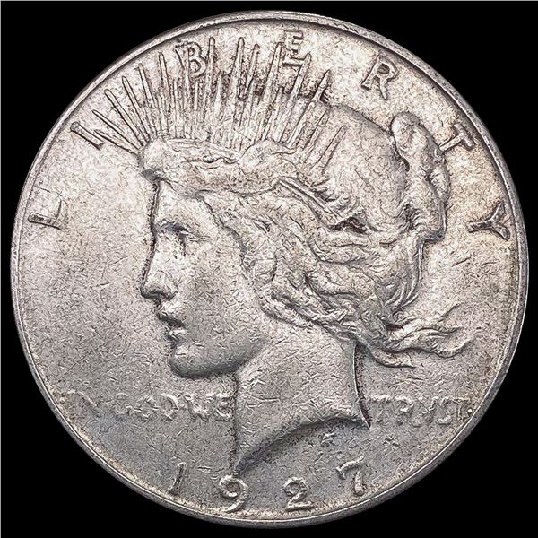 1927-S Peace Dollar LIGHTLY CIRCULATED