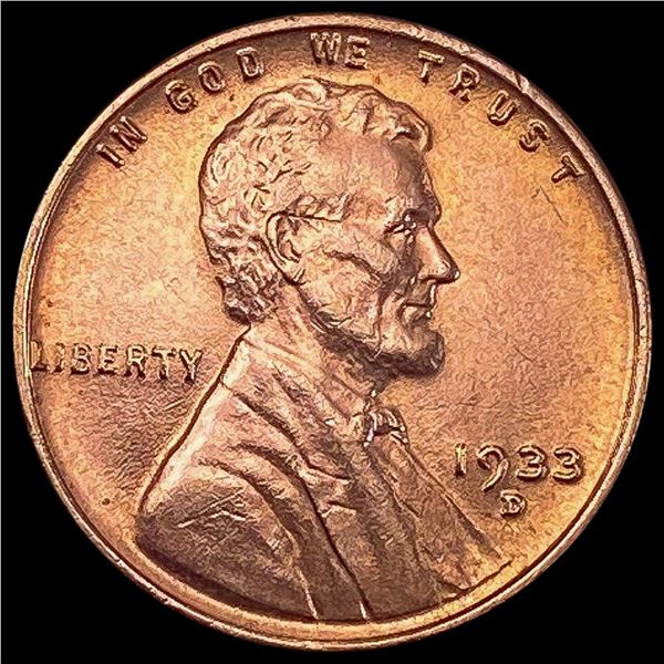 1933-D Lincoln Wheat Cent UNCIRCULATED