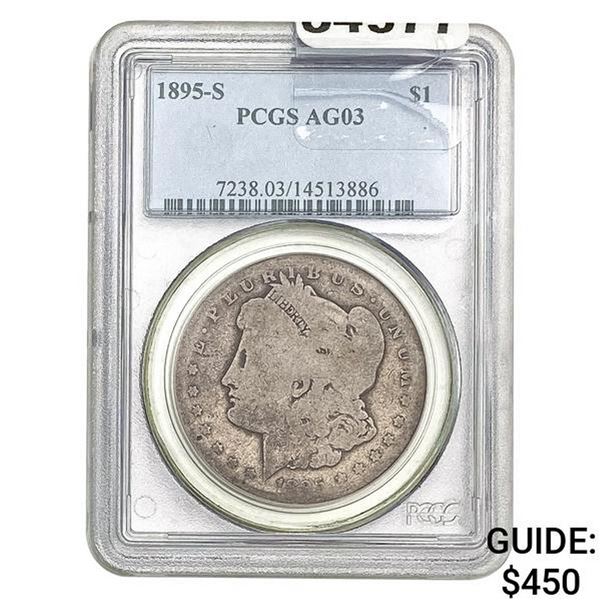 1895-S Morgan Dollar PCGS AG03