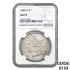 1880-O Morgan Silver Dollar NGC AU55