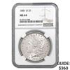 Image 1 : 1881-O Morgan Silver Dollar NGC MS64