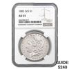 Image 1 : 1882-O/S Morgan Silver Dollar NGC AU53