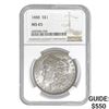 Image 1 : 1888 Morgan Silver Dollar NGC MS65