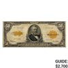 Image 1 : 1922 $50 "GRANT" GOLD CERTIFICATE VERY FINE