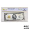 Image 1 : 1928 $100 GOLD CERTIFICATE PCGS ABOUT UNC-50