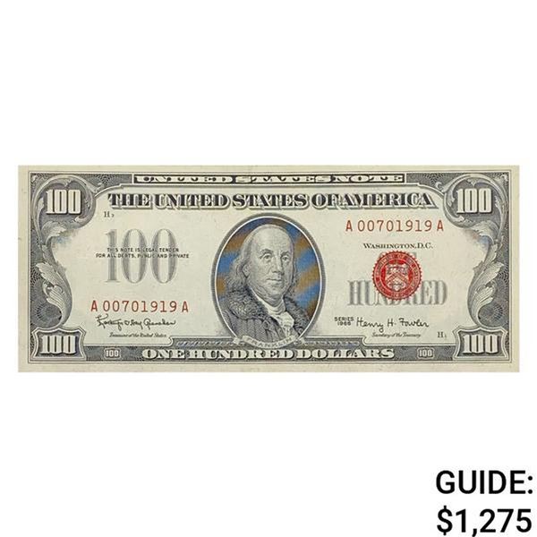 1966 $100 LEGAL TENDER USN GEM UNCIRCULATED