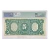 Image 2 : 1869 $5 "RAINBOW" LEGAL TENDER USN PMG UNC-64