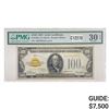 Image 1 : 1928 $100 GOLD CERTIFICATE PMG VERY FINE-30EPQ