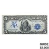 Image 1 : 1899 $5 "CHIEF" SILVER CERTIFICATE VERY FINE+