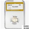 1920-D Mercury Silver Dime PGA MS65