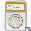 1926-D Silver Peace Dollar PGA MS65+