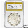 Image 1 : 1880-CC Morgan Silver Dollar PGA MS66 Rev 78