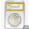 Image 1 : 1890-S Morgan Silver Dollar PGA MS66 DMPL