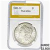 Image 1 : 1882-CC Morgan Silver Dollar PGA MS66