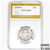 1936-D Washington Silver Quarter PGA MS66