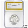 Image 1 : 1930 Standing Liberty Quarter PGA MS62