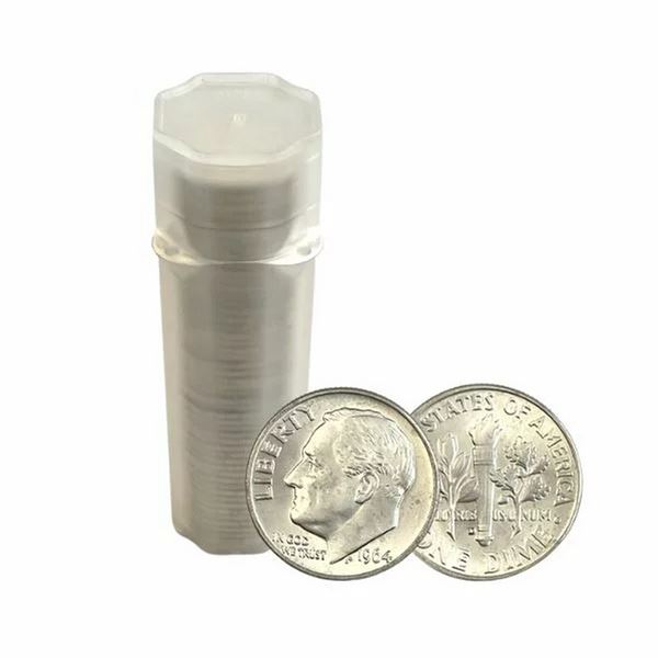 $5 Face Value 90% Silver Dimes BU