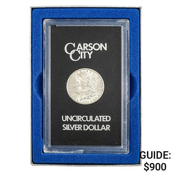 1884-CC Morgan Silver Dollar  UNCIRCULATED