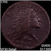 Image 1 : 1793 Wreath Large Cent LIGHTLY CIRCULATED