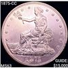 Image 1 : 1875-CC Silver Trade Dollar CHOICE BU