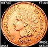 Image 1 : 1867/67 FS-301 Indian Head Cent UNCIRCULATED