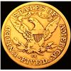 Image 2 : 1890-CC $5 Gold Half Eagle CLOSELY UNCIRCULATED