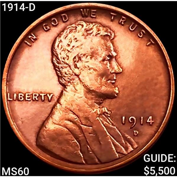 1914-D Wheat Cent UNCIRCULATED