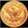 Image 2 : 1893-CC $5 Gold Half Eagle CHOICE AU