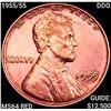 1955/55 DDO Wheat Cent CHOICE BU RD