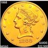 Image 1 : 1868 $10 Gold Eagle UNCIRCULATED