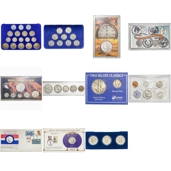 1900-1967 US Silver and Type Coinage Lot [49 Coins]