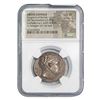 Image 1 : Greek Euthydemus I, c225-200 BC Silver Tetradrachm NGC