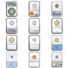 Image 2 : 1839-2011 [12] U.S. Certified Coin Lot NGC/PCI MS