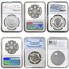 Image 2 : 1929-2020 [6] World Certified Coin Lot NGC PF