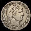 Image 1 : 1912-S Barber Half Dollar NICELY CIRCULATED