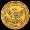 Image 2 : 1857 Liberty Head Quarter Eagle CLOSELY UNCIRCUL
