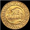 Image 2 : 1915-S Panama-Pacific Exposition Gold $1 CHOICE BU