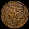 Image 1 : 1867 Indian Head Cent LIGHTLY CIRCULATED