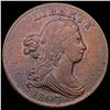 Image 1 : 1807 Draped Bust Half Cent CLOSELY UNCIRCULATED