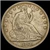 1860 Seated Liberty Half Dollar NEARLY UNCIRCULATED