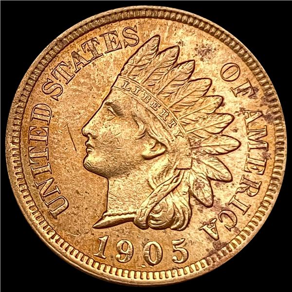 1905 Indian Head Cent GEM BU