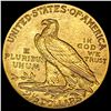 Image 2 : 1908 Indian Head $2.50 Gold Quarter Eagl CLOSELY UNCIRCULATED