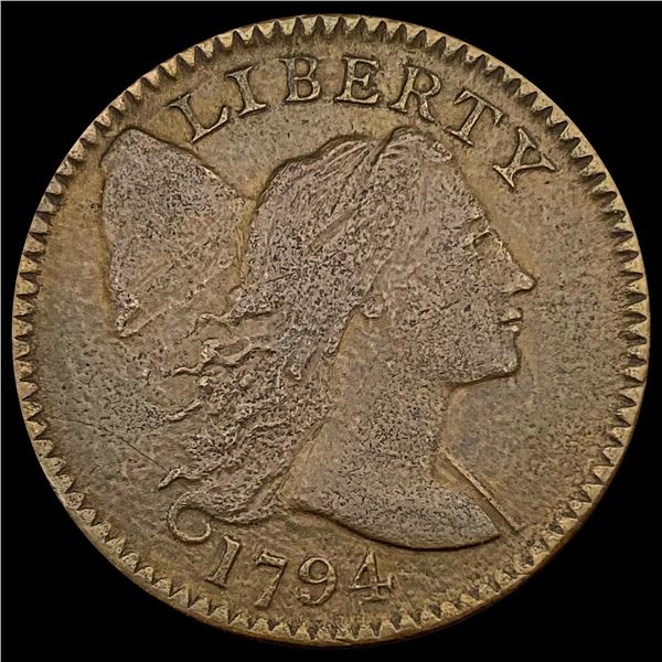 1794 Liberty Cap Large Cent LIGHTLY CIRCULATED
