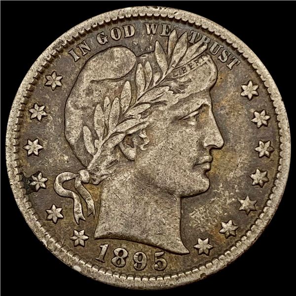 1895-O Barber Quarter LIGHTLY CIRCULATED