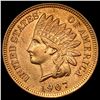 Image 1 : 1907 Indian Head Cent CHOICE BU