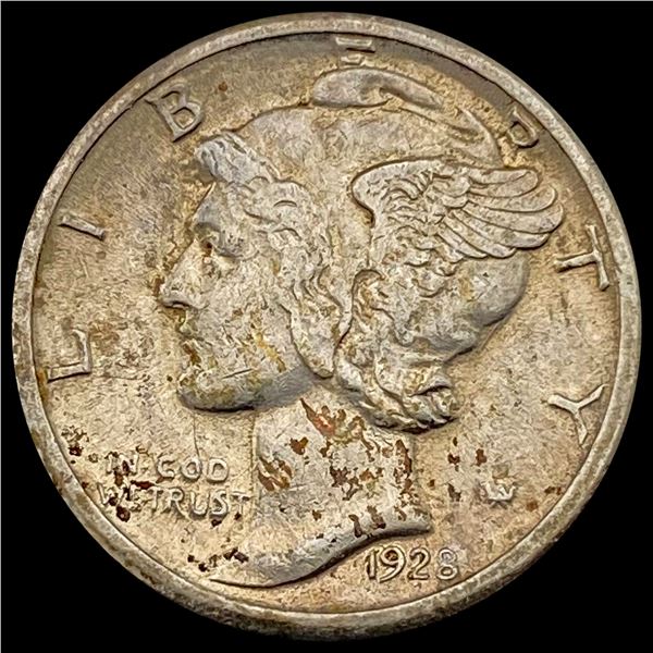 1928-S Mercury Dime CHOICE AU